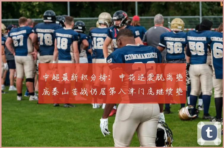 中超最新积分榜：申花逆袭脱离垫底泰山苦战仍居第八津门虎继续垫底陷入困境
